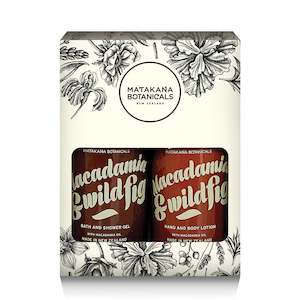 Goodforyouandtheplanet Gift Packs: Matakana Botanicals Macadamia & Fig Gift Pack