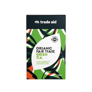 Trade Aid Organic Fair Trade Tea - Green Tea (50 tea bags)