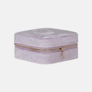 Jewellery Accessories: Antigone Brydie Square Jewellery Box | Blush