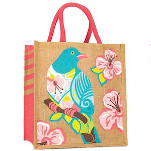 Jewellery Accessories Bags Bag Accessories: Parrs Printed Hessian Bag