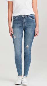 Junkfood Reagan  Tall Stuff Jean - Dark Blue