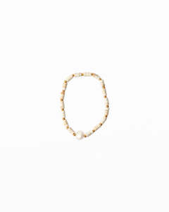 Stella + Gemma Pearl Howlite Bracelet