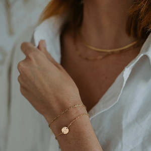 Bracelets: Katy B Paperclip Chain Bracelet