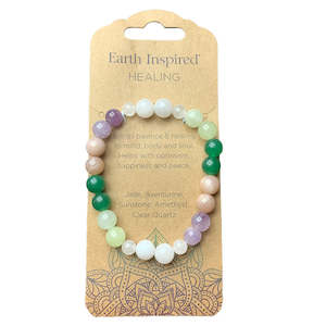 Earth Inspired Crystal Bracelet | Healing