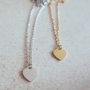 Necklaces: Katy B Mini Heart Necklace