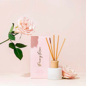 Diffusers: Living Light Reed Diffuser - Peony Rose