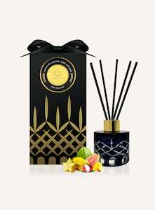 Surmanti Crystal Reed Diffuser - Starfruit, Lychee & Guava