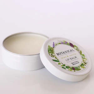 Deodorant Lip Care: Botanical New Zealand Lip Balm - Mint & Vanilla