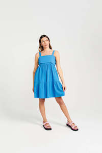 Thing Thing Zigged Dress | Marine