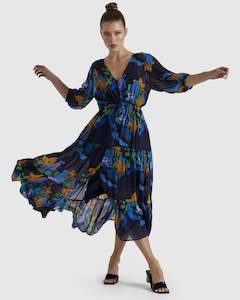Summer Sale: Fate + Becker Twilight Dress | Navy Floral