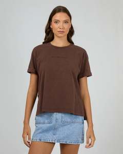All About Eve Washed Tee | Brown