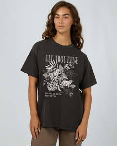 All About Eve Silverton Relaxed Tee | Washed Black