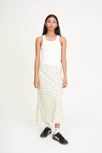 Clothing Skirts: Huffer Dawn Lila Midi Skirt | Butter