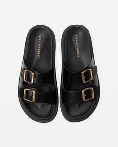 Stella + Gemma Etienne Slide | Black