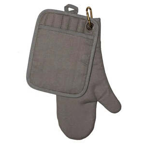 Giftsandhome Homeware: Austin Pot Holder & Oven Mitt Set | Gum