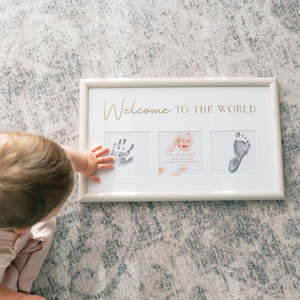 Giftsandhome Baby Kids: Tiny wonders Handprint & Footprint Frame Kit