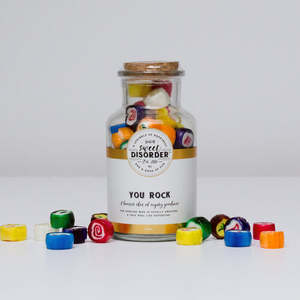 Food Drinks: Sweet Disorder Jar - You Rock