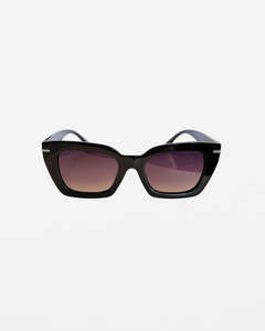 Stella + Gemma High Street Polarised Sunglasses | Black
