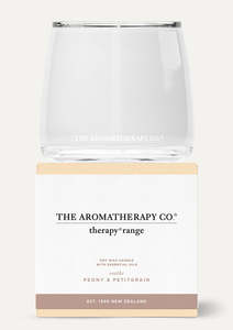 Candles: The Aromatherapy Co. Therapy Candle SOOTHE | Peony & Petitgrain