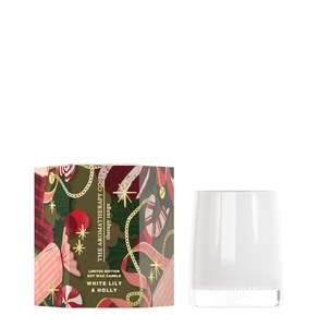 Therapy Limited Edition Festive Collection Candle | White Lily & Holly 80g