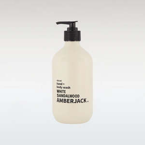AMBERJACK Hand & Body Wash | White Sandalwood