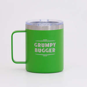 Travel Mugs: Sweet Disorder Grumpy Bugger Insulated Mug