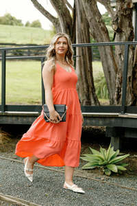 Homelee Julia Dress | Berry