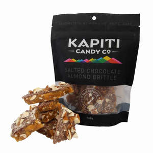 Fathers Day Gifts: Kapiti Candy Co | Salted Chocolate Almond Brittle