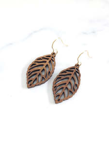 Jojo Earrings: JOJO Leaf Earrings