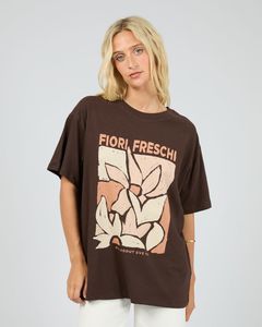 Clothing Tops: All About Eve Fiori Freschi Relaxed Tee