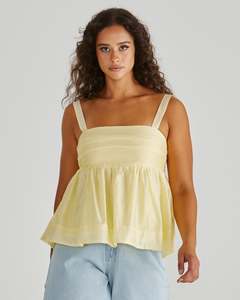 Sass Della Top | Yellow