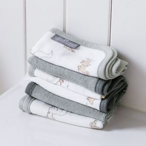 Little Linen Toweling Washer 6 pk | Farmyard Lamb