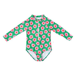 Giftsandhome Baby Kids: Bear & Moo Harper Swimsuit - Daisy Dream