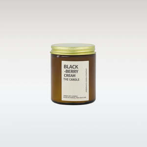 Goodforyouandtheplanet: Amberjack Regular Soy Candle - Blackberry Cream