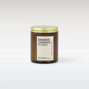 Goodforyouandtheplanet: Amberjack Regular Soy Candle - Smoked Lavender