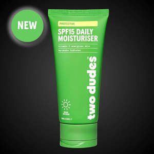 Body Wash Lotions: Two Dudes SPF15 Daily Moisturiser