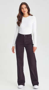 Junkfood RUBY MAY | Short Stuff Jean Black