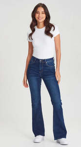 Clothing Pants Jeans: Junk food HARRI | Short Stuff Jean Dark Blue