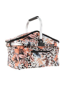 Jewellery Accessories Bags Bag Accessories: Leopard Picnic Basket