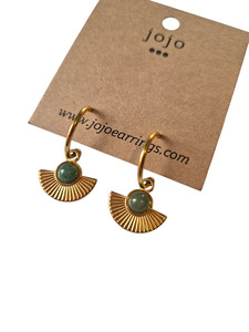 Jojo Riana Earrings | Jade