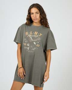 Summer Sale: Silent Theory Flying Free Tee Dress | Coal