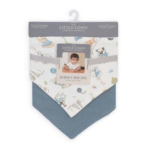 Giftsandhome Baby Kids: Little Linen Jersey Bib 2 pk | Barklife Dog