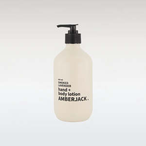 Goodforyouandtheplanet Body: Amberjack Hand and Body Lotion | Smoked Lavender