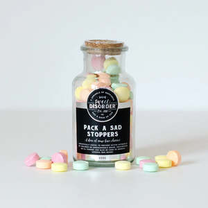 Food Drinks: Sweet Disorder Jar - Pack a Sad Stoppers