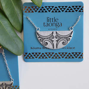 Little Taonga Kauae Breastplate Necklace