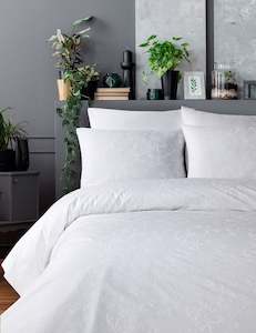 Bedding Sets: Bedding Set Dante organic cotton Jacquard Ranforce - Percale