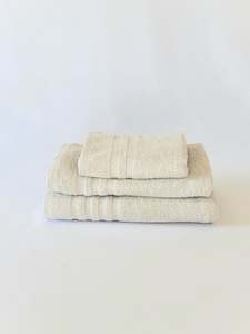 Towels: Bath Towel Set 3 pcs Beige 50x90cm, 70x140cm, 100x 150cm
