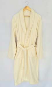 Varol Cotton Bathrobe Cream