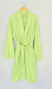 Varol Cotton Bathrobe Lime