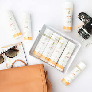 4 Pack Travel Essentials Set Mango